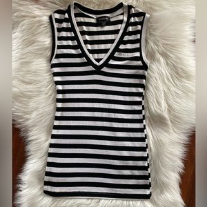 Y2K Bebe Logo Vneck Top